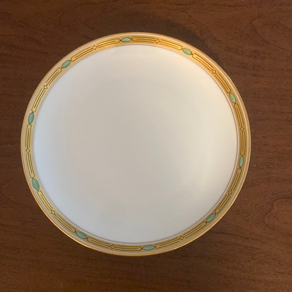 W Pickard Other - Hand Painted W Pickard China plate Gold and Green rim in nice preowned condition